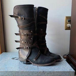 Freebird Rylie Leather Boots Size 7